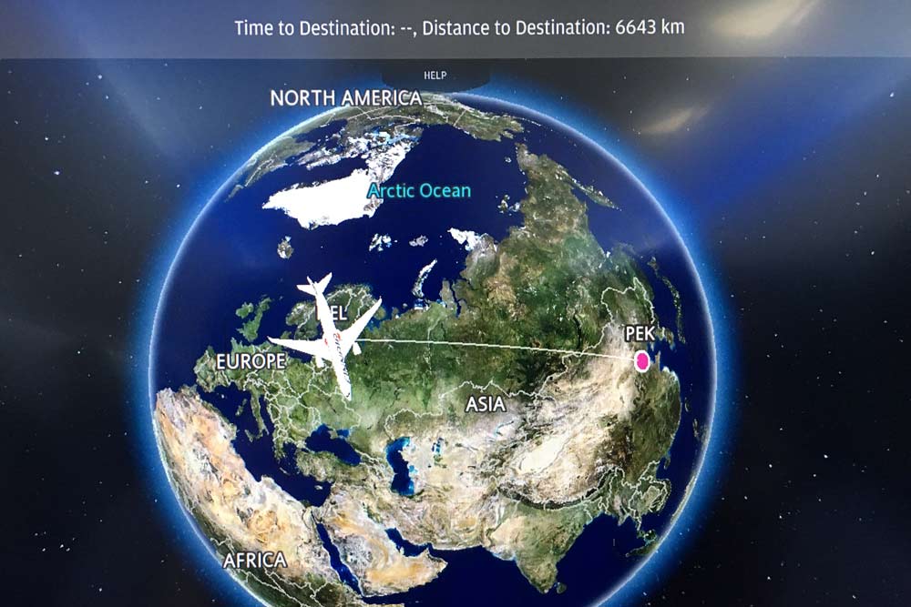 Peter Rosendahl Blog Rejsen med fly til Beijing distance